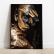 Quadro Decorativo Preto e Dourado - Fotografias / Diversos
