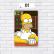 Quadro Decorativo Simpsons