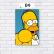 Quadro Decorativo Simpsons